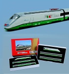 ACME 70150 - H0 - 6-tlg. Zugset ETR 500 mit zwei E.404 (1 Dummy), Ep. VI, FS - Set 1